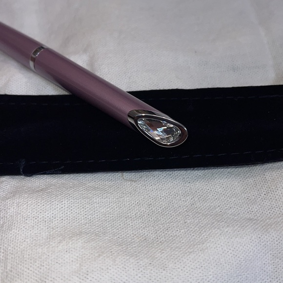 New Swarovski Crystal Starlight pen L Lilac NWT - Picture 2 of 3